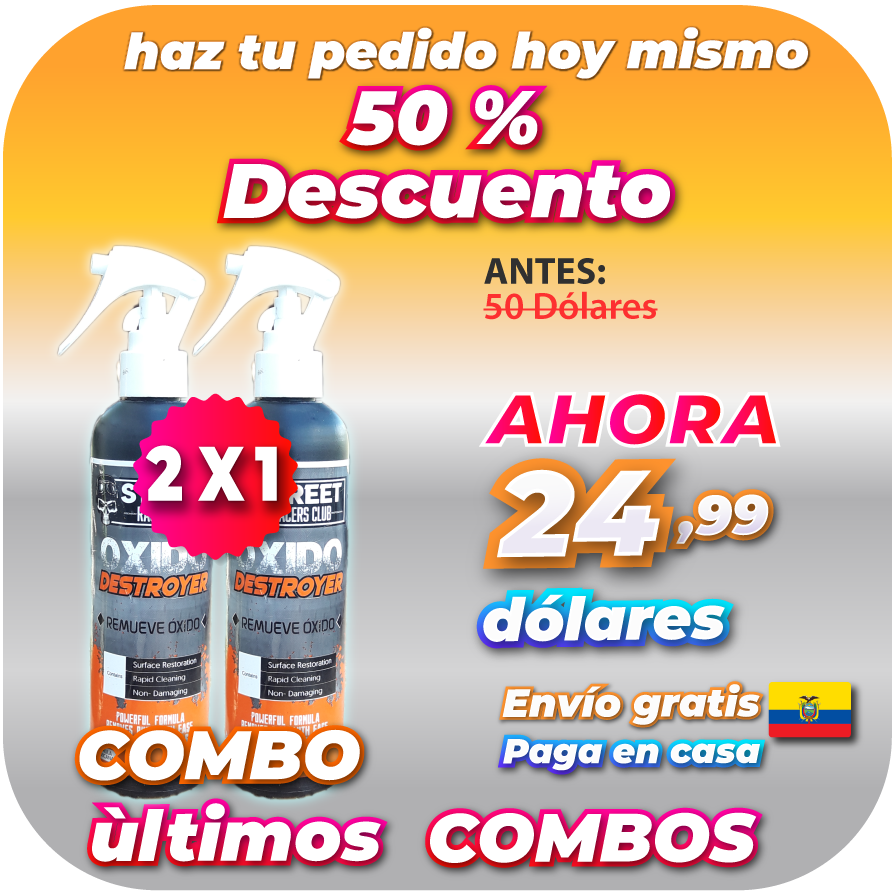 COMBO Quita Oxido (OXIDO DESTROYER)